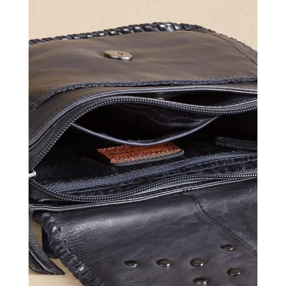 NWOT Karma of Charme Champara leather Crossbody bag - Picture 3 of 16